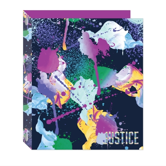 2 Justice Binder Bundle, 1" Binder, Notebook, Paper Pocket Folder - Picture 4 of 6